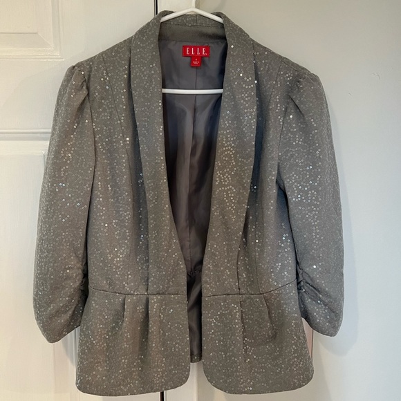 Elle Jackets & Blazers - 𝅺Elle Sequin Blazer Jacket